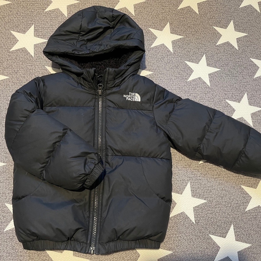 The North Face Kids' Moondoggy Water Repellent Down Jacket Size 4T